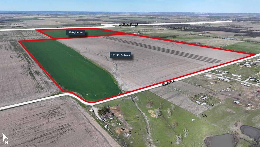 Bates Road and Southmayd Road, Collinsville, TX à vendre - Photo de l’immeuble – Image 1 sur 3