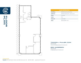 805 Broadway St, Vancouver, WA à louer Plan de site– Image 1 sur 1