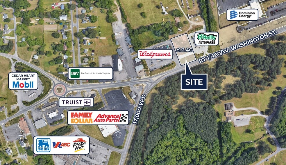 26114 Washington St, Petersburg, VA à vendre - Aérien – Image 2 sur 2