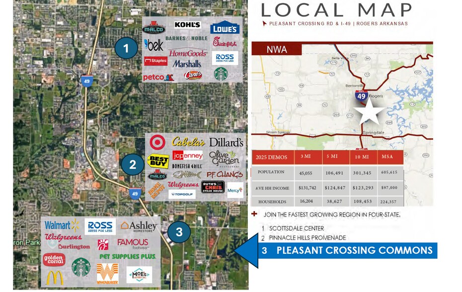 4315 Pleasant Crossing Blvd, Rogers, AR à louer - Photo de l’immeuble – Image 2 sur 5