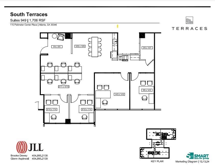 400 Perimeter Center Ter, Atlanta, GA à louer Plan d’étage– Image 1 sur 1