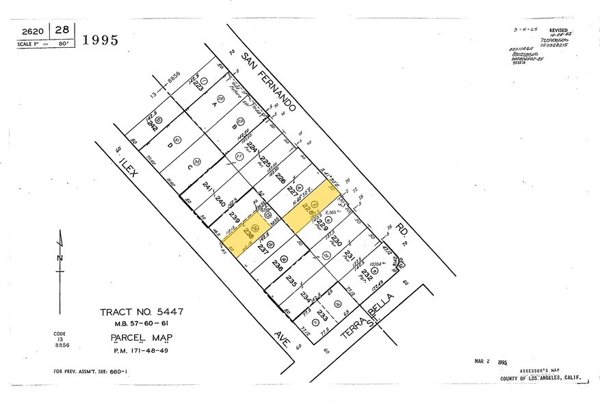 10477 San Fernando Rd, Pacoima, CA à vendre - Plan cadastral – Image 2 sur 6