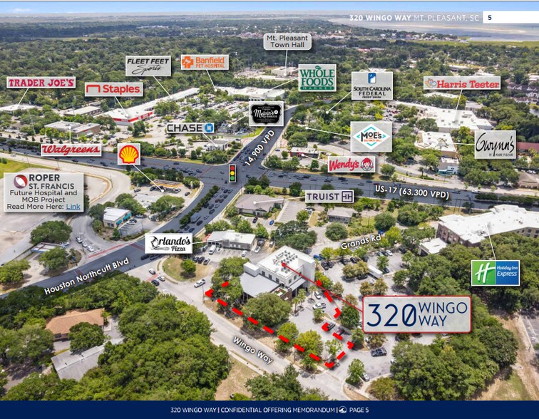 320 Wingo Way, Mount Pleasant, SC à vendre - Photo de l’immeuble – Image 3 sur 5