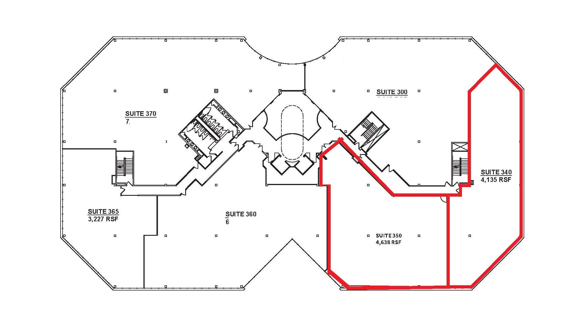 8101 N High St, Columbus, OH à louer Plan d’étage– Image 1 sur 1