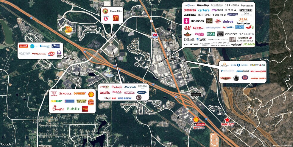 Arkwright Rd, Macon-Bibb, GA à vendre - Photo de l’immeuble – Image 2 sur 3