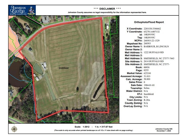 2614 Buffalo Rd, Smithfield, NC à vendre - Photo de l’immeuble – Image 3 sur 3