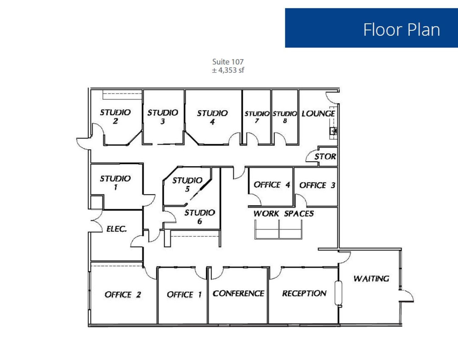 3701 Pegasus Dr, Bakersfield, CA à louer Plan d’étage– Image 1 sur 1
