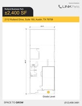 2020 Rutland Dr, Austin, TX à louer Plan de site– Image 2 sur 7
