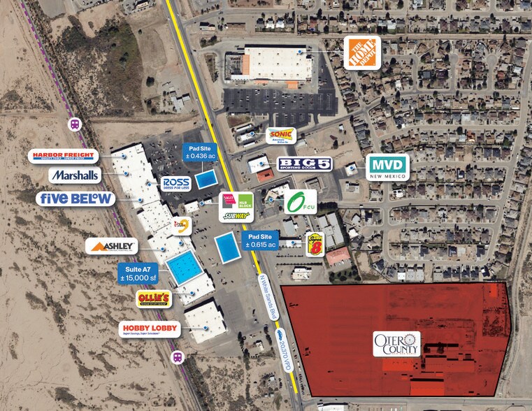3199 N White Sands Blvd, Alamogordo, NM à louer - Photo de l’immeuble – Image 2 sur 4