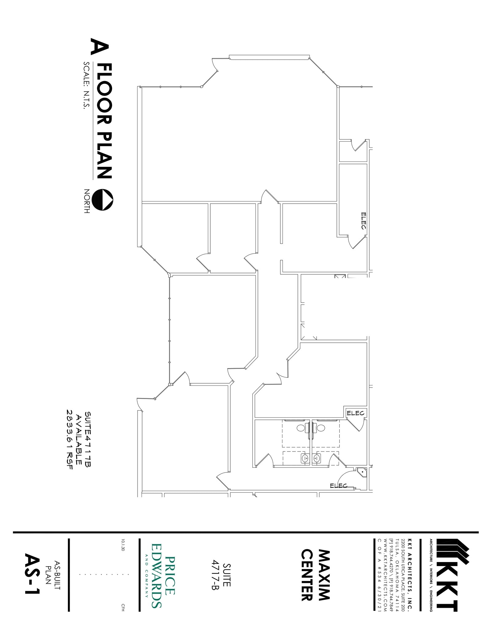 4717-4733 S Memorial Dr, Tulsa, OK à louer Plan de site– Image 1 sur 1
