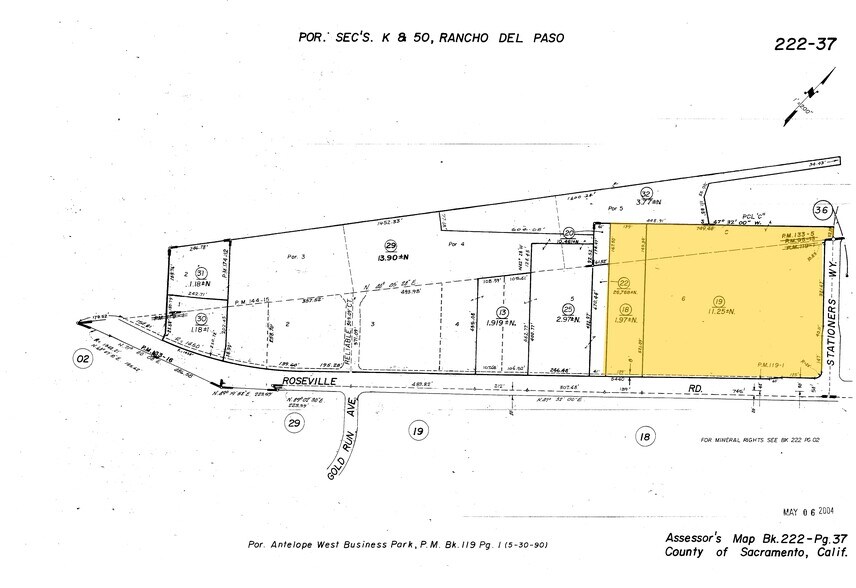 5440 Stationers Way, Sacramento, CA à vendre - Plan cadastral – Image 2 sur 11