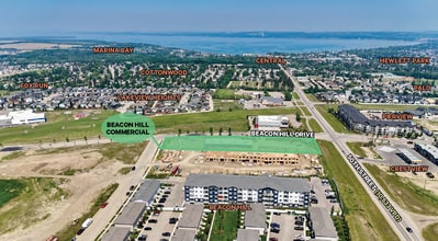 1 Beacon Hill Dr, Sylvan Lake, AB - Vue aérienne  vue de carte