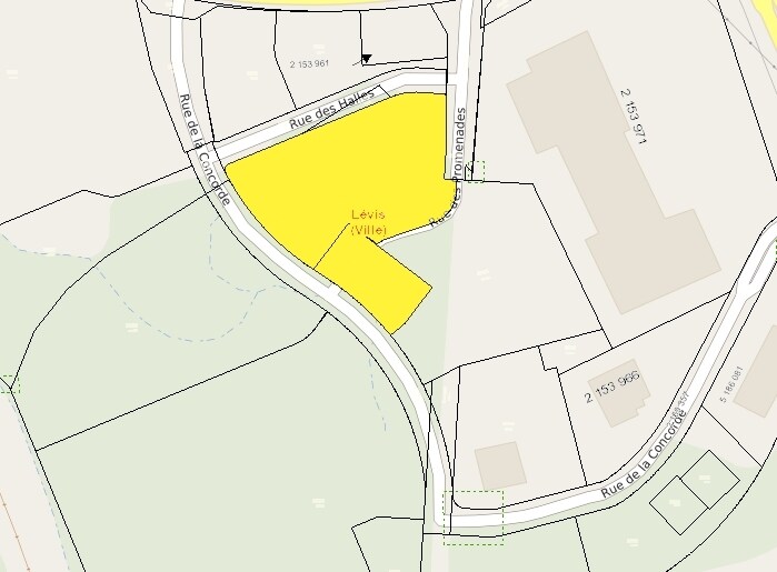 625 Rue De La Concorde, Lévis, QC à louer - Plan cadastral – Image 2 sur 2