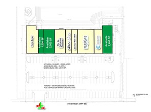 6500 7th St, Bay City, TX à louer Plan de site– Image 1 sur 2