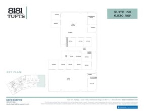 8181 E Tufts Ave, Denver, CO à louer Plan de site– Image 1 sur 1