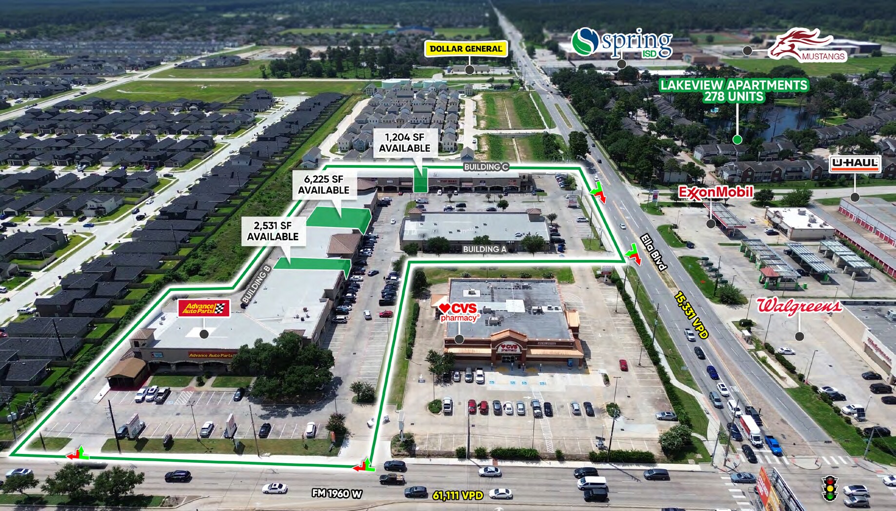 1319 FM 1960 West, Houston, TX à louer Photo de l’immeuble– Image 1 sur 5