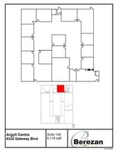 6325 Gateway Blvd NW, Edmonton, AB à louer Plan d’étage– Image 1 sur 1