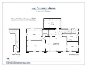 1145 California Dr, Burlingame, CA à louer Plan de site– Image 1 sur 24