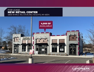 Plus de détails pour 5800 19 Mile Rd, Sterling Heights, MI - Bureau, Local commercial à louer
