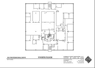 200 Professional Dr, Gaithersburg, MD à vendre Plan d’étage– Image 1 sur 1