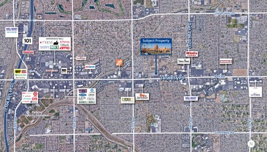 6300-6390 W Bell Rd, Glendale, AZ - Vue aérienne vue de carte