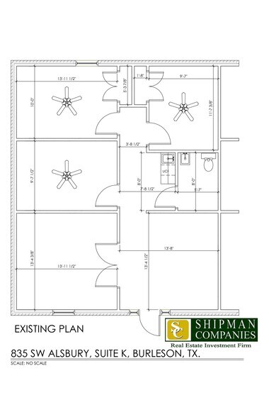 835 SW alsbury Blvd, Burleson, TX à louer - Plan d’étage – Image 3 sur 9