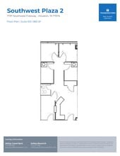 7737 Southwest Fwy, Houston, TX à louer Plan d’étage– Image 1 sur 1