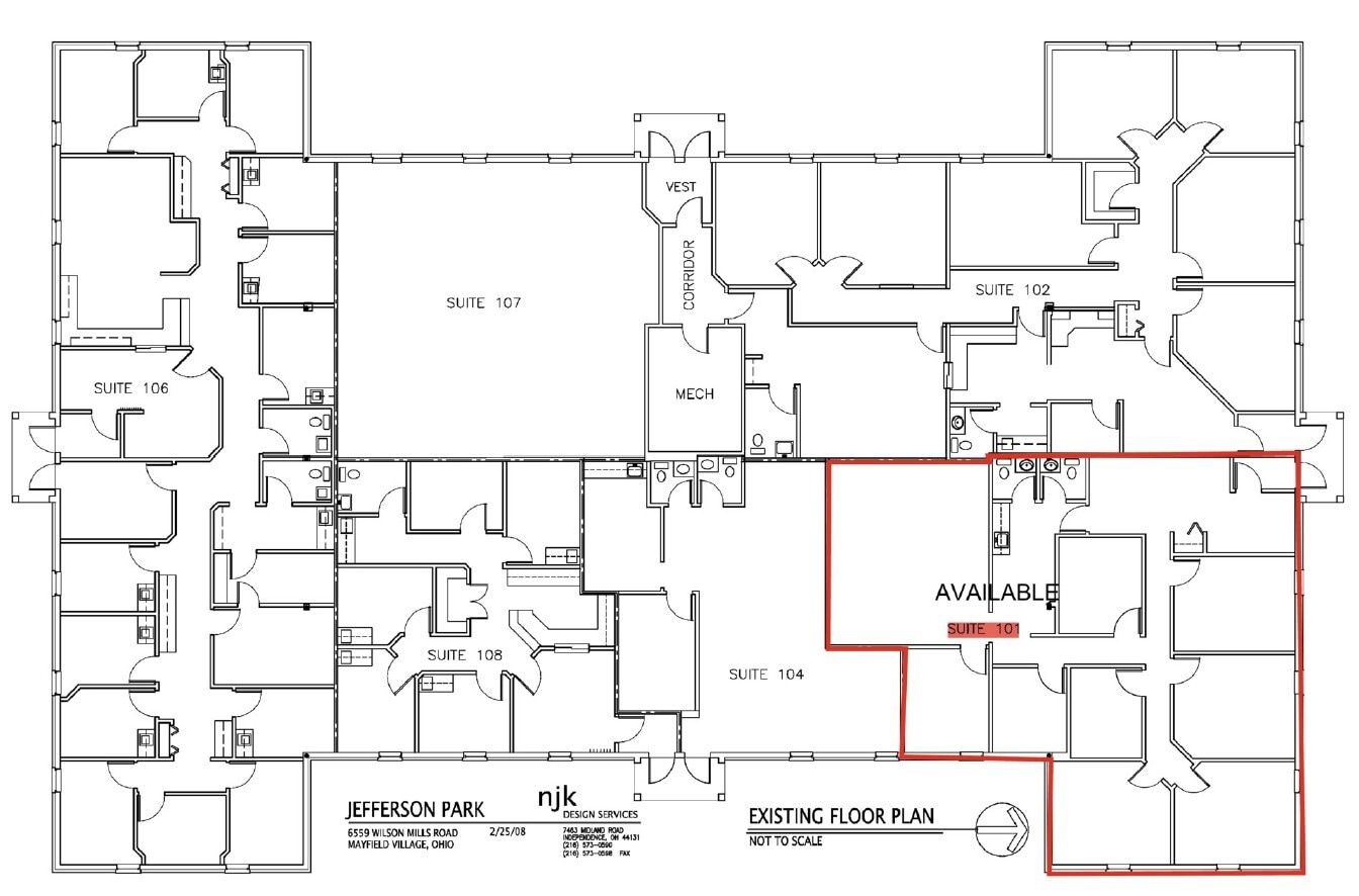 6555 Wilson Mills Rd, Mayfield Village, OH à louer Plan d’étage– Image 1 sur 1