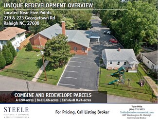 Plus de détails pour 219 Georgetown Rd, Raleigh, NC - Spécialisé à vendre