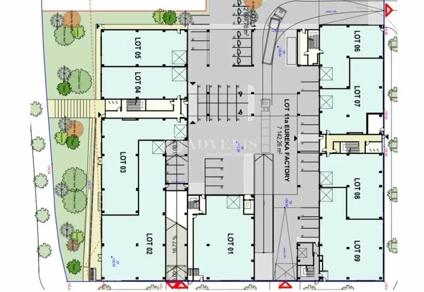 Local d'activités dans Castelnau-le-Lez à vendre - Plan d’étage – Image 3 sur 5