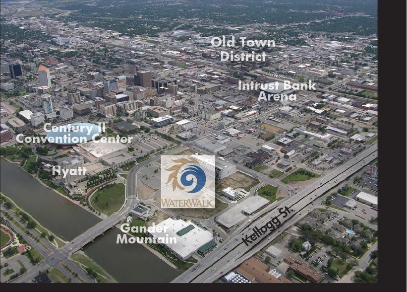 515 S Main St, Wichita, KS à louer - Aérien – Image 2 sur 3