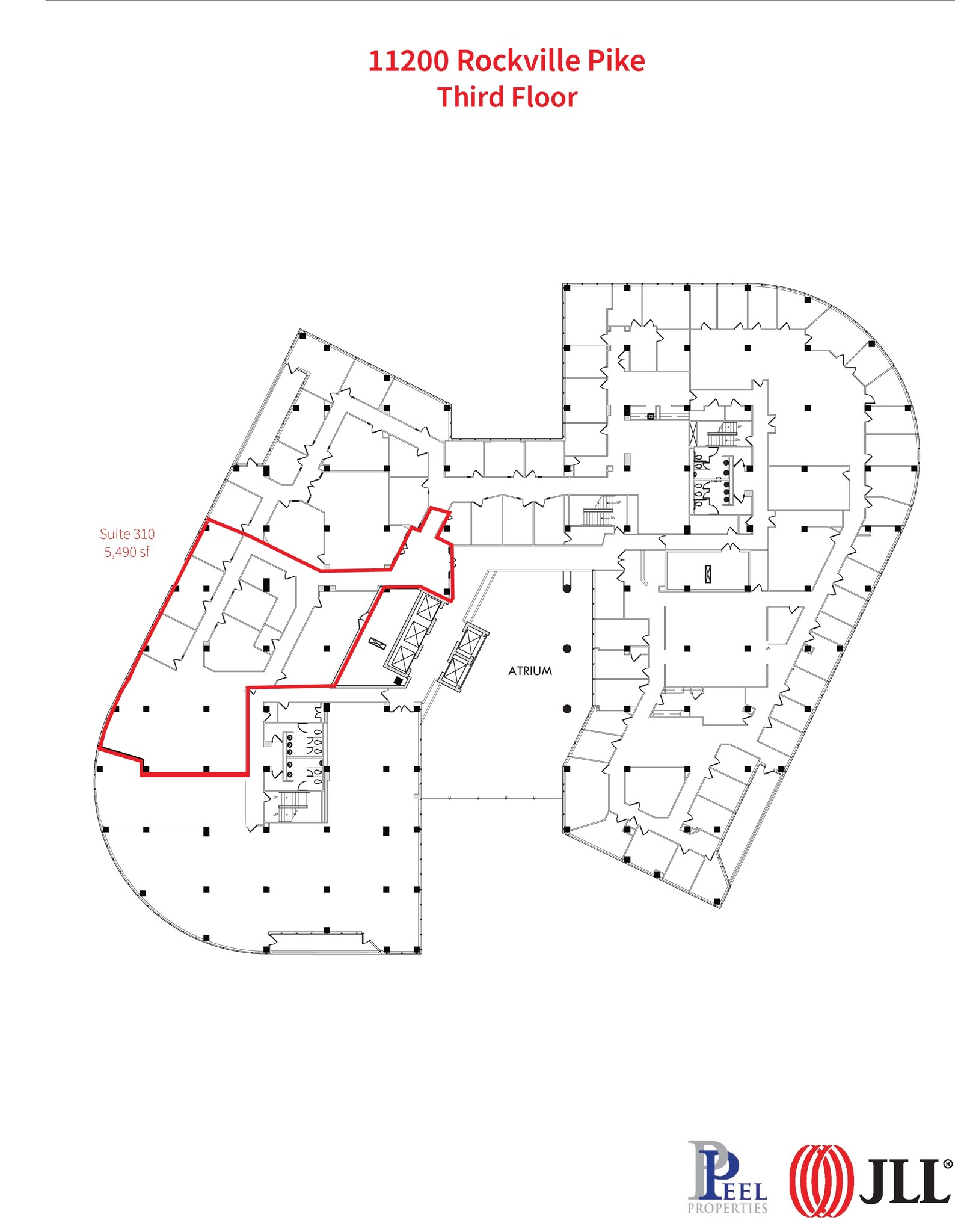 11200 Rockville Pike, North Bethesda, MD à louer Plan d’étage– Image 1 sur 1