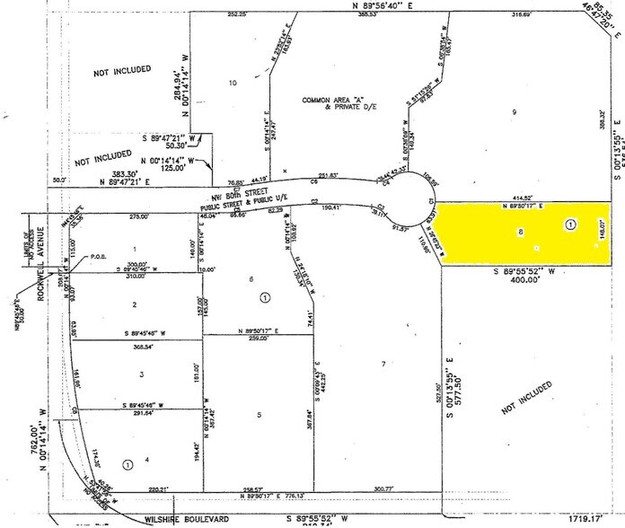 6900 NW 80th St, Oklahoma City, OK à vendre - Plan cadastral – Image 3 sur 4