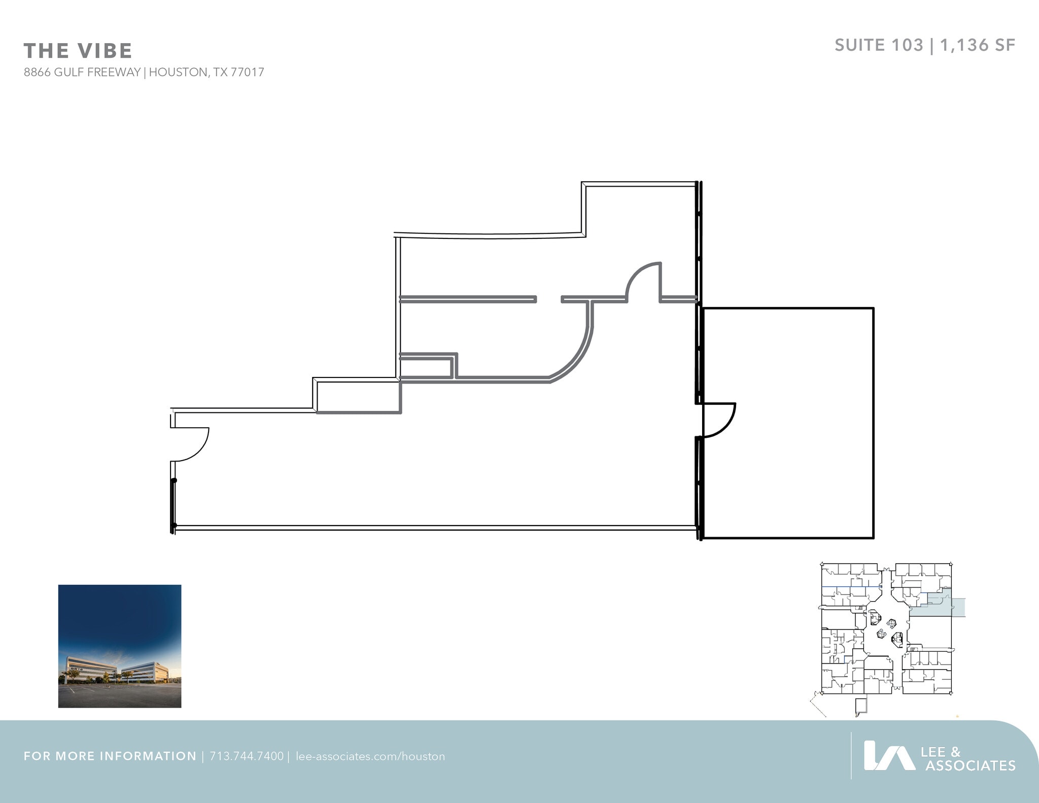 8866 Gulf Fwy, Houston, TX à louer Plan d’étage– Image 1 sur 1