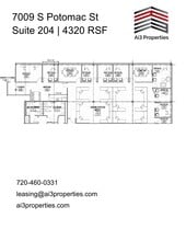 7009 S Potomac St, Centennial, CO à louer Plan de site– Image 1 sur 1