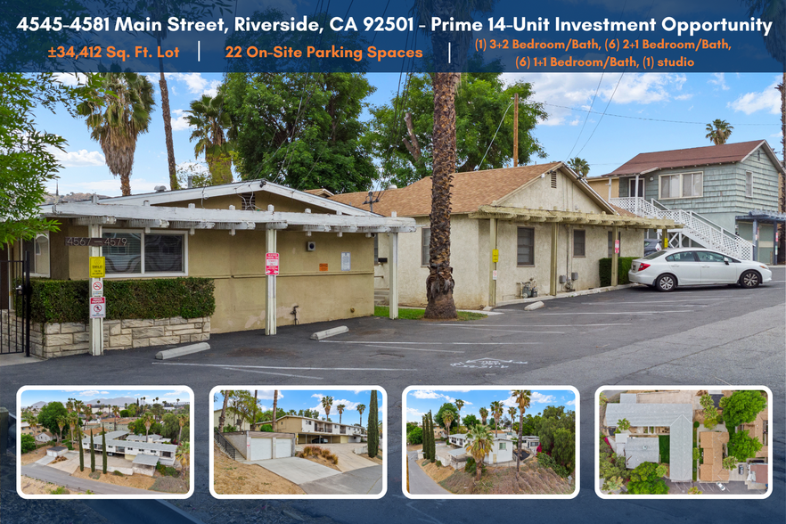 4545-4581 Main St, Riverside, CA à vendre - Photo de l’immeuble – Image 1 sur 10