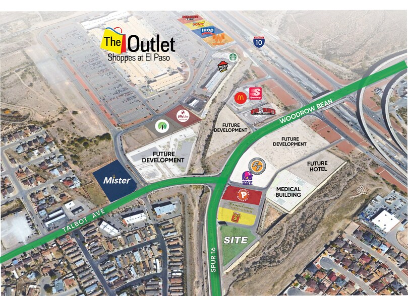 6800 State Highway Spur 16, El Paso, TX à louer - Photo de l’immeuble – Image 1 sur 1