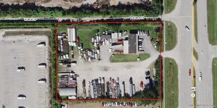 9819 S State Road 7, Boynton Beach, FL - Vue aérienne vue de carte