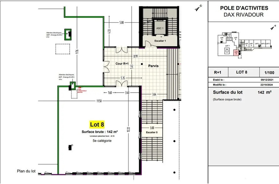 Local commercial dans Dax à louer - Plan d’étage – Image 2 sur 5