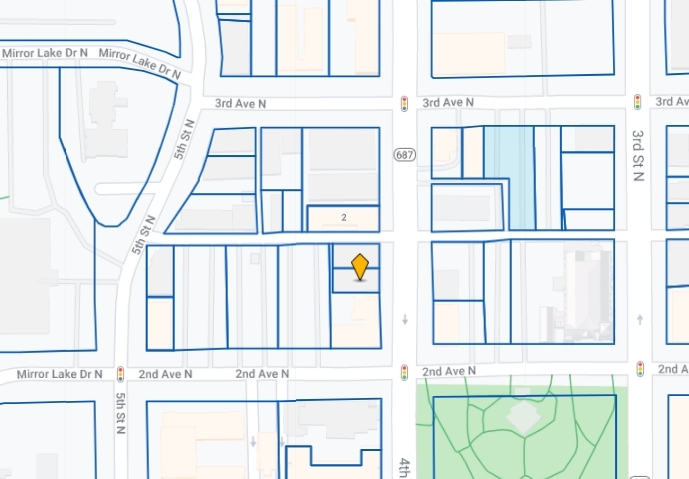 218 4th St, Saint Petersburg, FL à louer - Plan cadastral – Image 3 sur 13