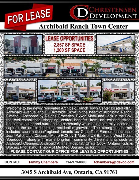 2780-3085 S Archibald Ave, Ontario, CA à louer - Photo de l’immeuble – Image 2 sur 18