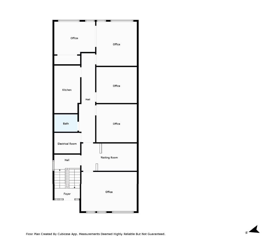 7637-7645 Leesburg Pike, Falls Church, VA 22043 - Lot 7643 -  - Plan d’étage - Image 2 of 2