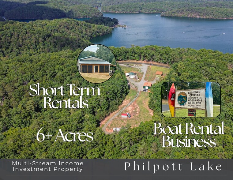 4265 Goose Point Rd, Bassett, VA à vendre - Aérien – Image 3 sur 37