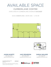 5440 N Cumberland Ave, Chicago, IL à louer Plan d’étage– Image 1 sur 1