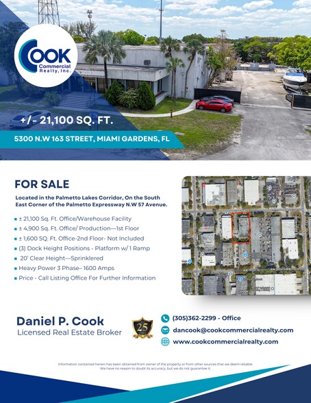 5300 NW 163rd St, Miami Lakes, FL à vendre - Photo de l’immeuble – Image 2 sur 4