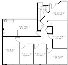 1705-1749 St Laurent Blvd, Ottawa, ON à louer Plan d’étage– Image 1 sur 1