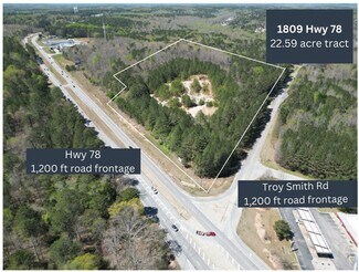 Plus de détails pour 1809 Highway 78, Monroe, GA - Terrain à vendre