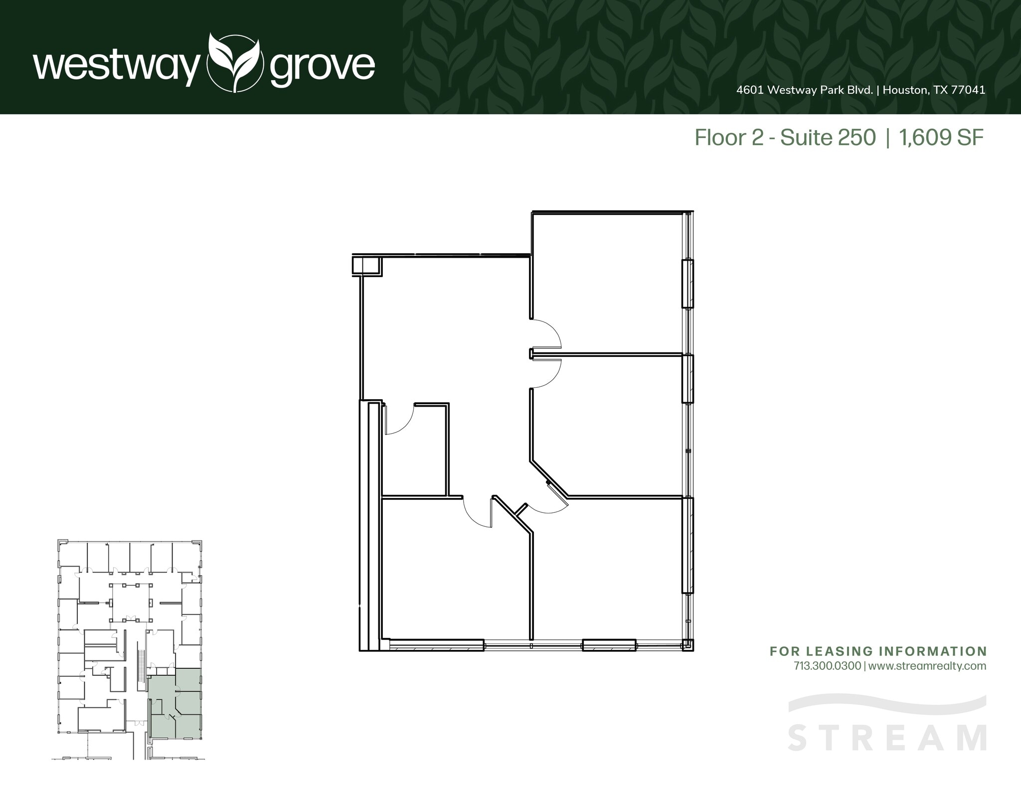 4601 Westway Park Blvd, Houston, TX à louer Plan d’étage– Image 1 sur 1