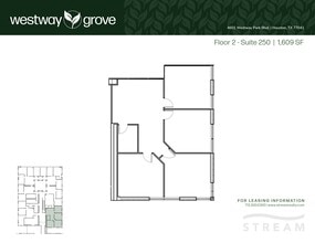 4601 Westway Park Blvd, Houston, TX à louer Plan d’étage– Image 1 sur 1