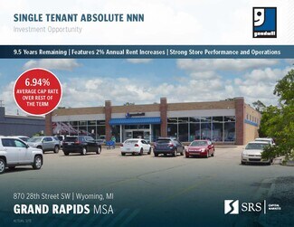 Plus de détails pour 870 28th St SE, Wyoming, MI - Local commercial à vendre